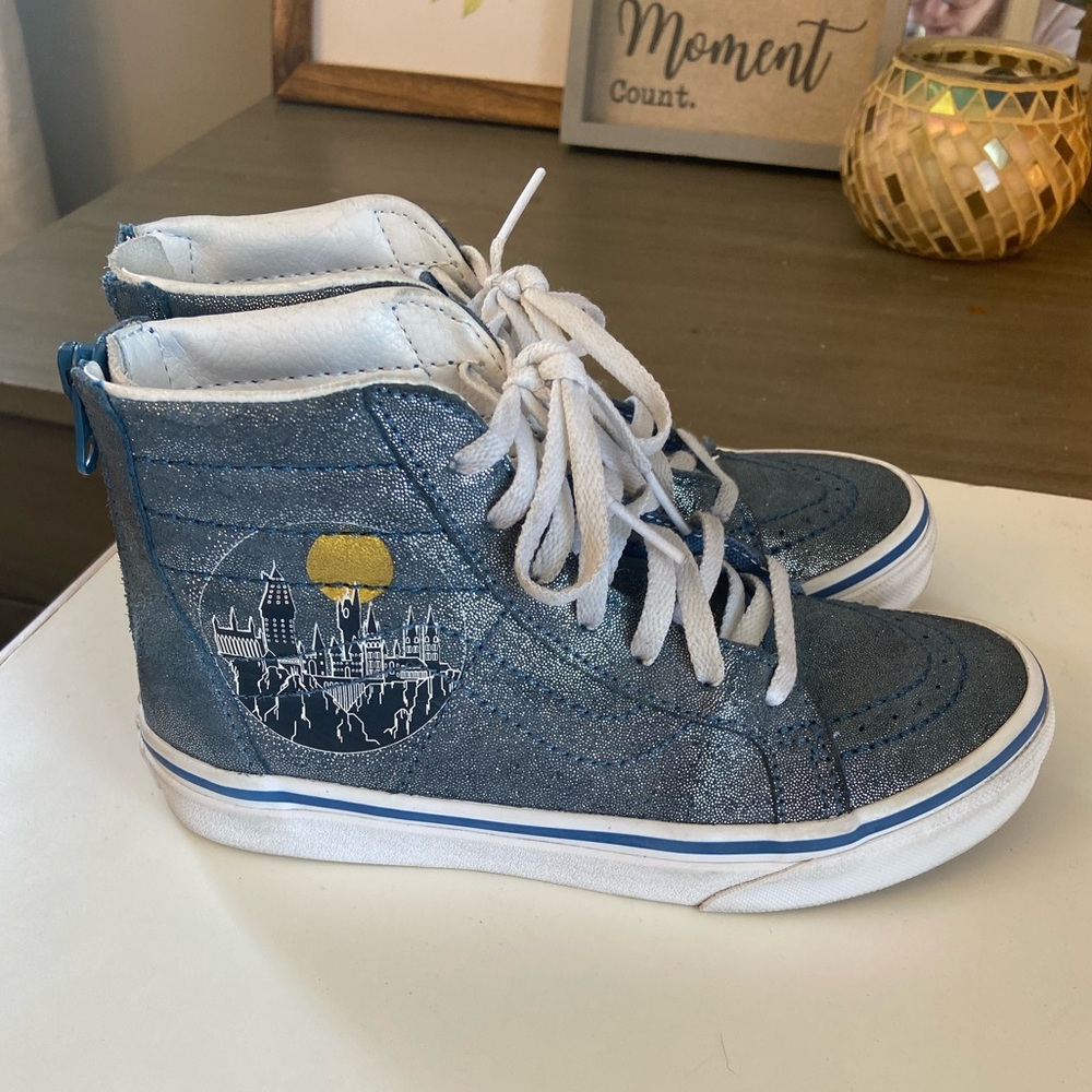 Vans Sk8 hi top Harry Potter Hogwarts (PS) size 1.5